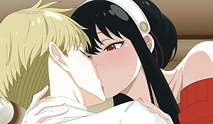 Simmering Family Threesome Sex: Fiona x Loid x Yor (Cartoon Coition Parody)