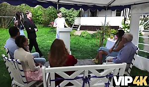 VIP4K. Two Young Brides Shift Husbands