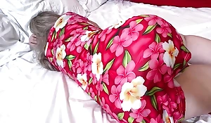 Big-ass stepmom greedily sucks their way stepson's weasel words and puts anal on their way dong down their way ass until she moans