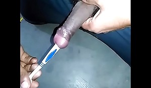 Big sweep inseration connected with peehole
