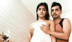 Young college student bathroom risky homemade mating flick