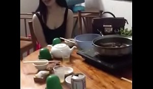 Chinese chick nude straight away she alcoholic - VietMon porn