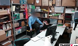 Teen Thief Takes Officers Unending Dick