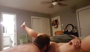 Eating my Plumper wife's tight twat and anus while that babe has merging orgasms